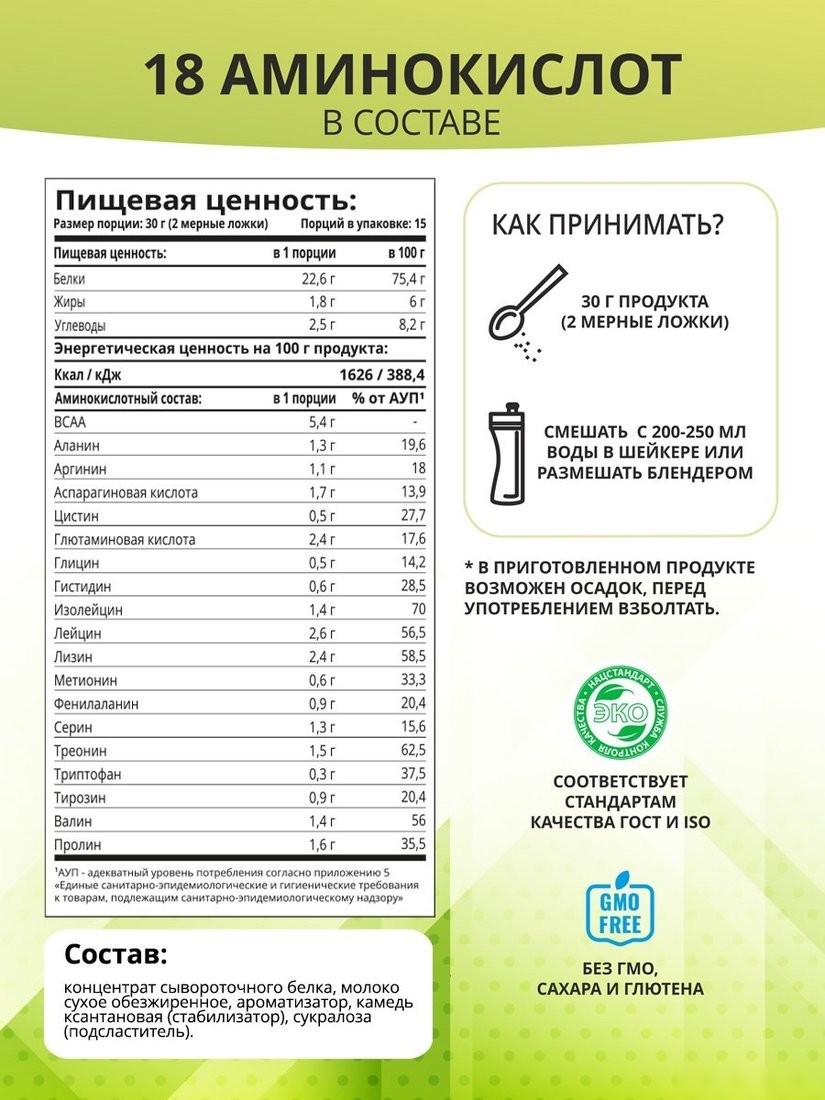Протеин сывороточный (концентрат) 1WIN Premium Whey (тропический кокос, 450г)