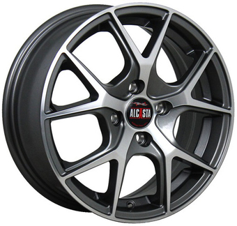 Литые диски Alcasta M52 15x6" 4x100мм DIA 60.1мм ET 50мм GMF