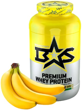 Протеин Binasport Premium Whey Protein (1300г, банан)
