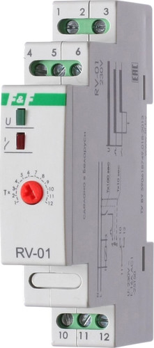 Реле времени Евроавтоматика F&F RV-01 EA02.001.007