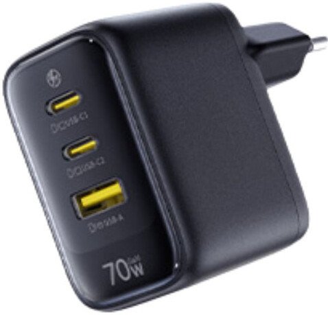 Сетевое зарядное Baseus EnerFill FE22 70W E0123500 (черный)
