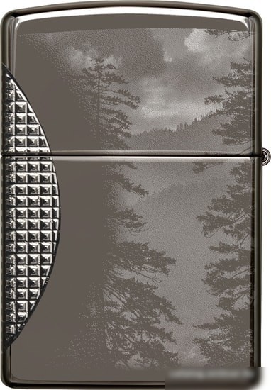 Зажигалка Zippo 49353 Armor High Polish Black Ice
