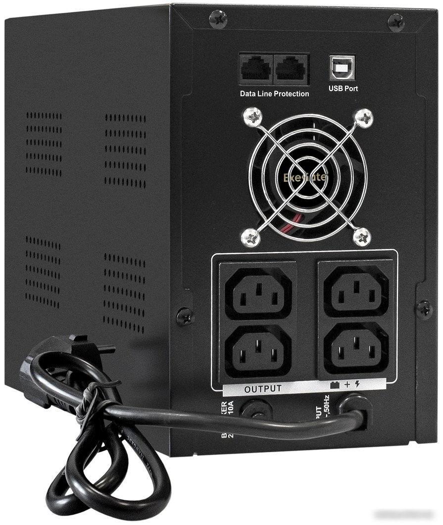 Источник бесперебойного питания ExeGate SpecialPro Smart LLB-2000.LCD.AVR.4C13.RJ.USB EX292631RUS