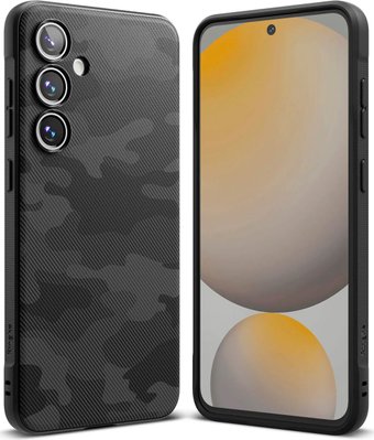 Чехол для телефона Ringke Onyx для Galaxy S24 Fe Camo Black
