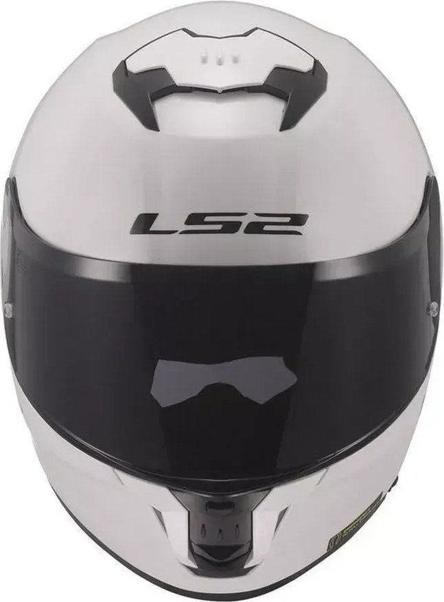 Мотошлем LS2 FF808 Strem II 06 (XS, белый глянцевый)