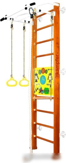 Детский спортивный комплекс Kampfer Helena Wall Busyboard (стандарт, классический/бизиборд желтый) Детский спортивный комплекс Kampfer Helena Wall Busyboard (стандарт, классический/бизиборд желтый)