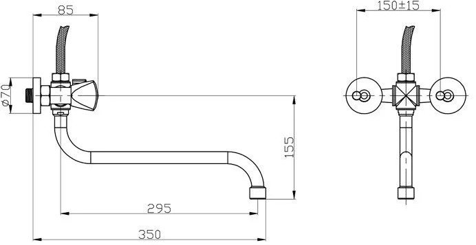 Смеситель РМС SL119-143