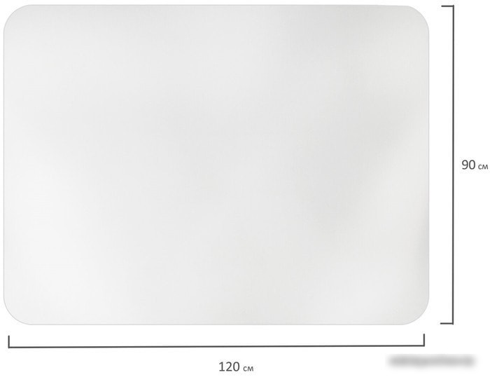 Коврик защитный Brabix 90x120 см 606622 (матовый)