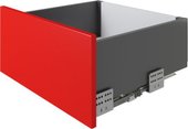 Роликовые направляющие Boyard Старт Push с прямыми боковинами высокий SB30GRPH.1/350