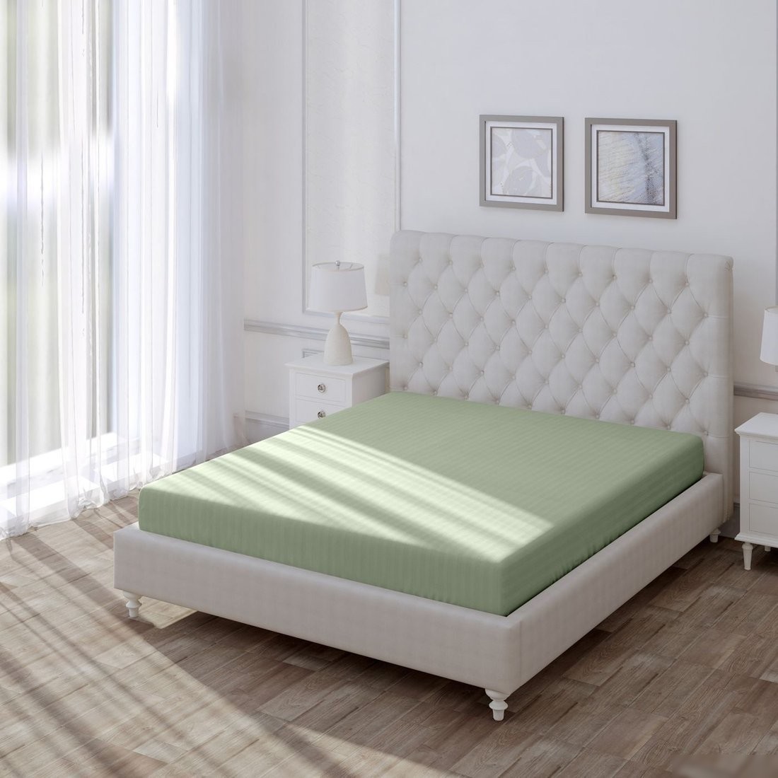 Постельное белье Волшебная ночь Smoke Green КПБ ВН 2507 8709/6