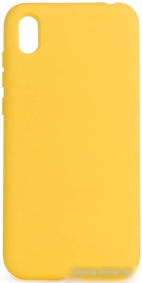 Чехол для телефона Case Cheap Liquid для Huawei Y5 2019/Honor 8S (желтый)