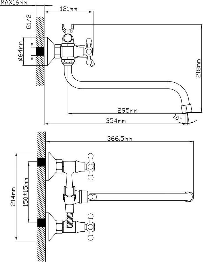 Смеситель AV Engineering AVROL7-D22