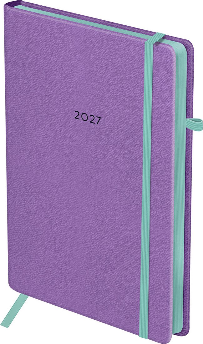 Ежедневник BG Contrast. Lavender 2027г DdА5_68116 (176л)