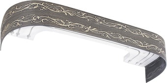 Карнизы для штор Legrand Элиза (3 м, графит/серебристый)