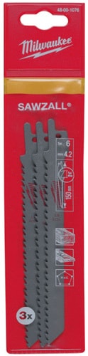 Набор оснастки Milwaukee 48001076 (3 предмета)