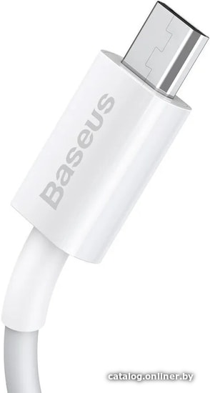 Кабель Baseus CAMYS-A02 USB Type-A - microUSB (2 м, белый)