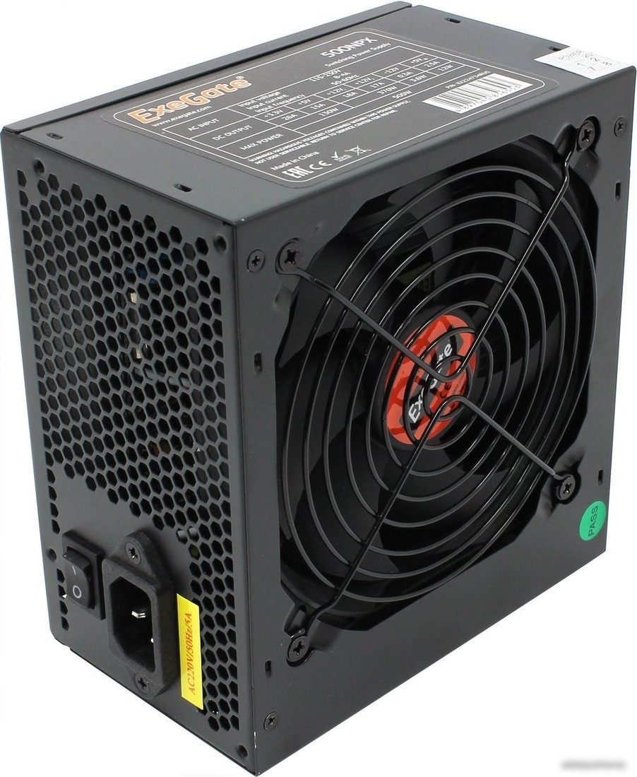 Корпус ExeGate mEVO-9301 500W EX283749RUS
