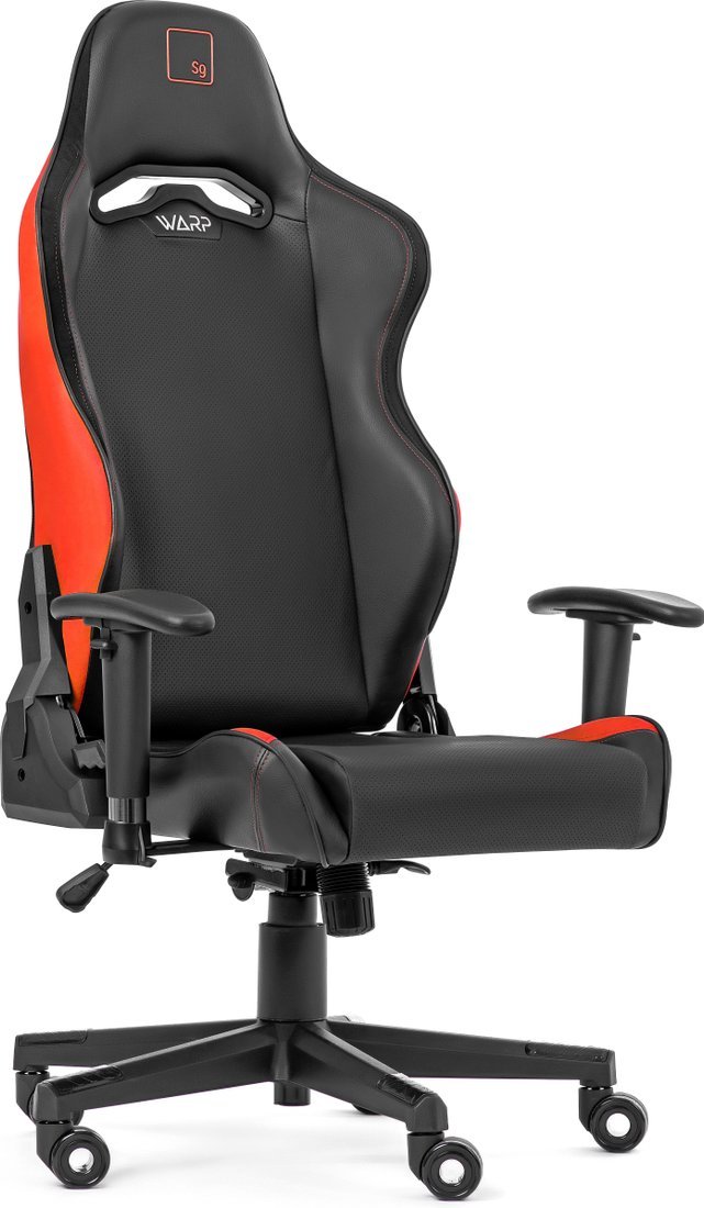 Игровое (геймерское) кресло Warp SG (черный/красный)