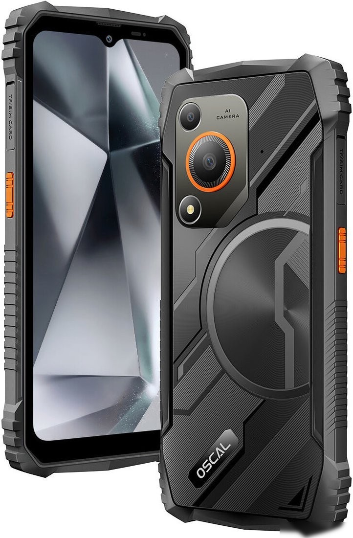 Телефон Oscal Marine 1 4GB/128GB (черный)