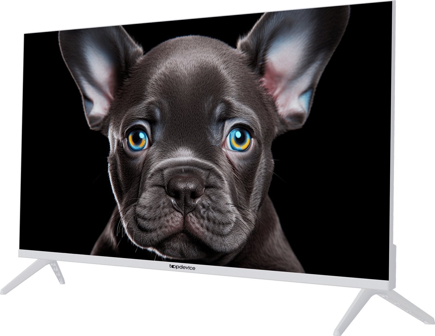 Телевизор Topdevice 32" FHD OS SALUTE TV (белый)