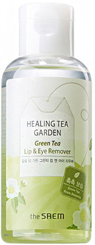 The Saem Лосьон для снятия макияжа Healing Tea Garden Green Tea Lip & Eye Remover (150 мл)