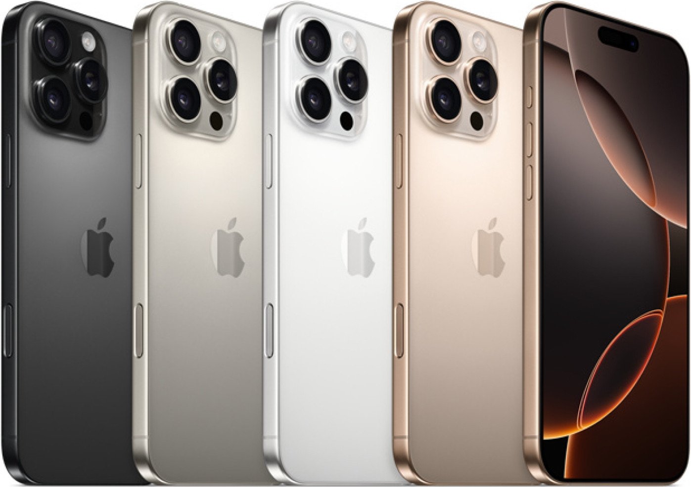 Телефон Apple iPhone 16 Pro Max Dual eSim 512GB (белый титан)