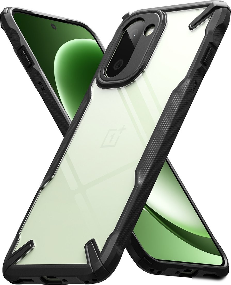 Чехол для телефона Ringke Fusion X для OnePlus 15R (Black)