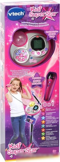 Интерактивная игрушка VTech Музыкальная станция Kidi Super Star 80-178526