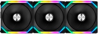 Комплект вентиляторов для корпуса 1stPlayer XF7 ARGB (3 шт, черный)