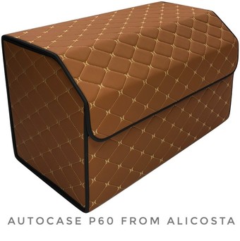 Органайзер автомобильный Alicosta P60 (экокожа, рыжий)