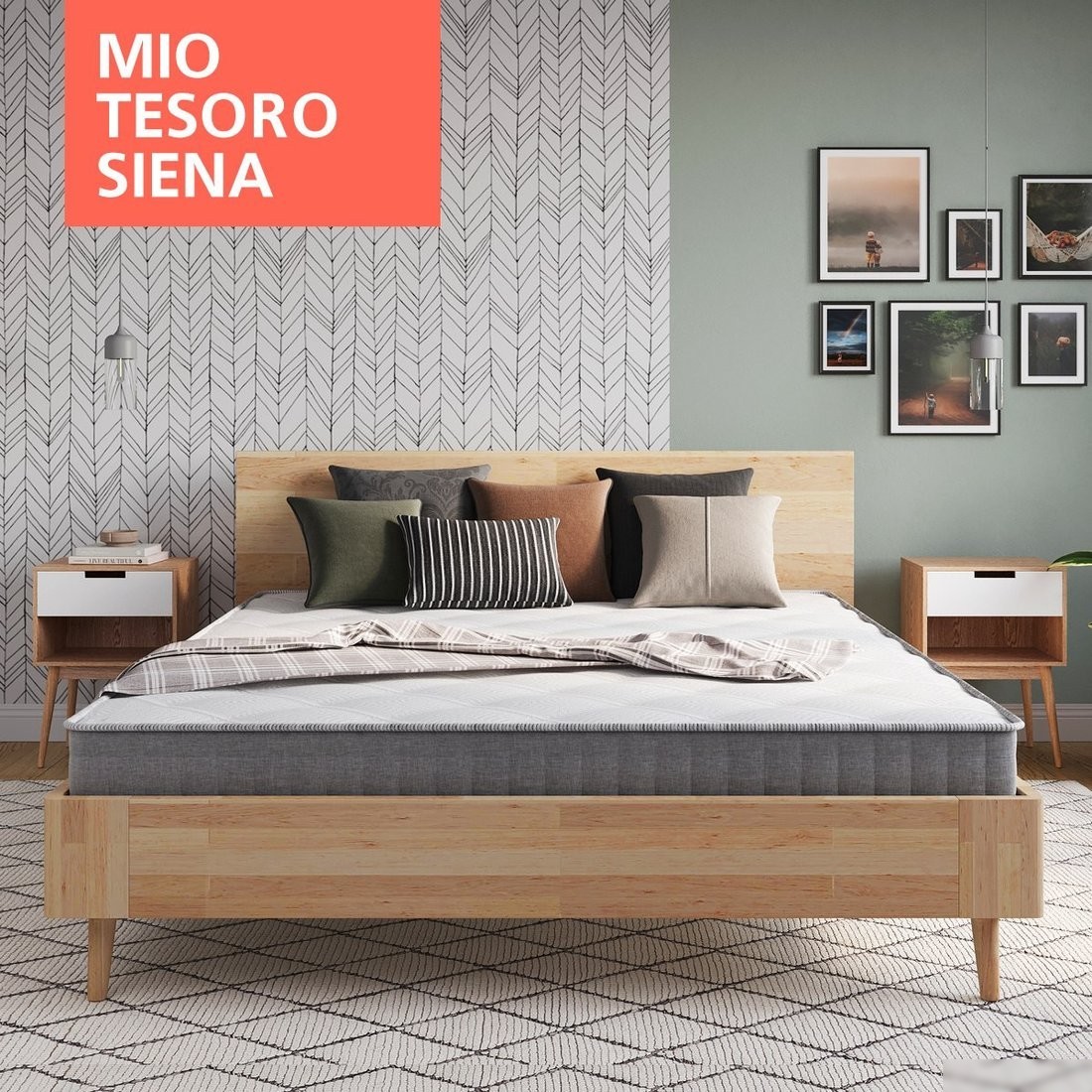 Матрас Mio Tesoro Siena 180x200 (джерси трикотаж)
