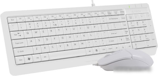 Клавиатура + мышь A4Tech Fstyler F1512 (белый)