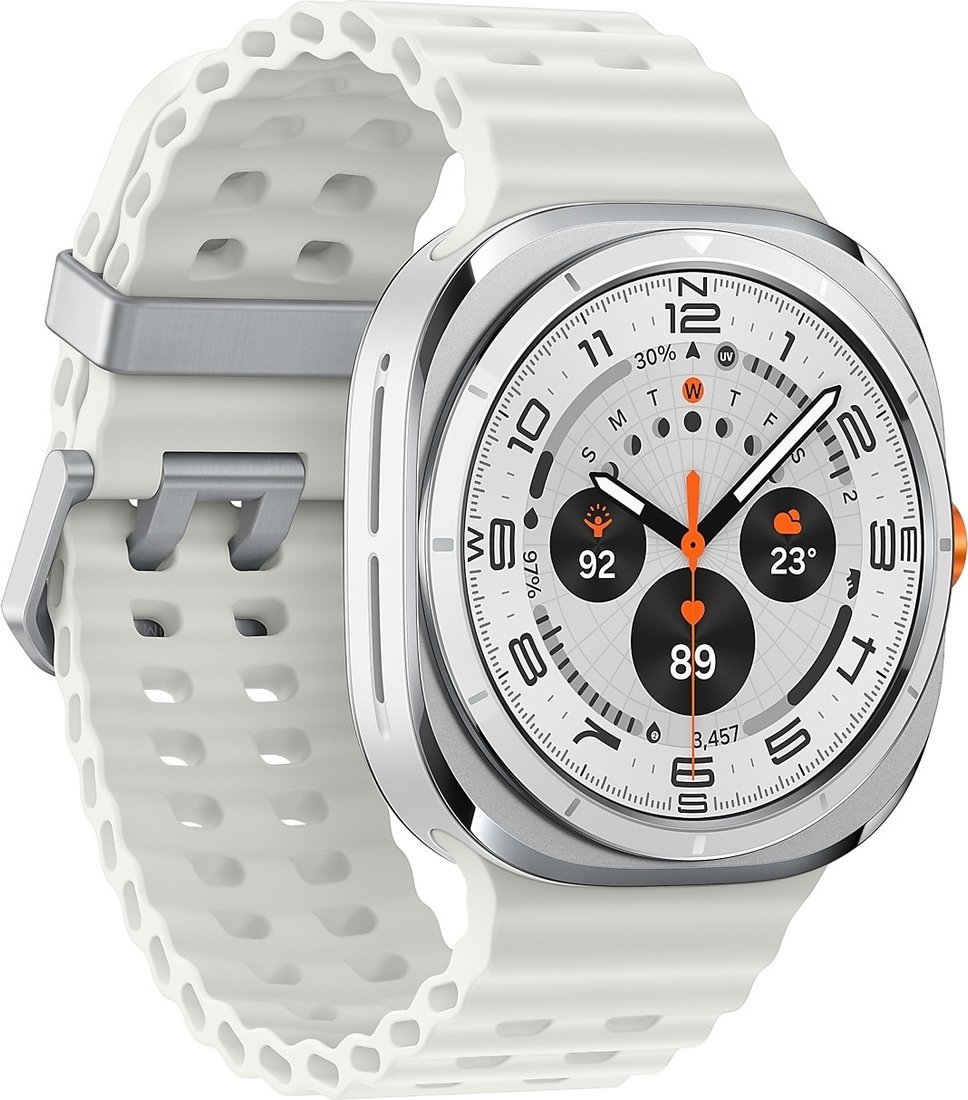 Умные часы Samsung Galaxy Watch Ultra 2025 47 мм LTE (белый титан)