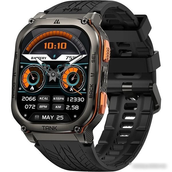 Умные часы Kospet Tank M3 Ultra (черный)