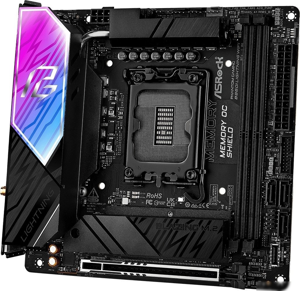 Материнская плата ASRock B860I Lightning WiFi