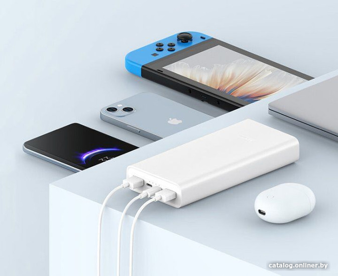 Внешний аккумулятор Xiaomi Mi 22.5W Power Bank 20000mAh PB2022ZM (белый, китайская версия)