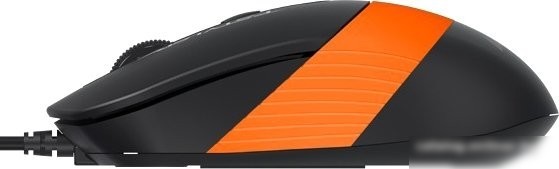 Мышь A4Tech Fstyler FM10 (черный/оранжевый)