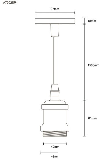 Светильник Arte Lamp Electra A7002SP-1CC