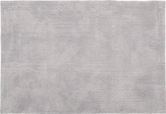 Ковер для жилой комнаты AksHome Homely RD 2 (60x110, светло-серый)