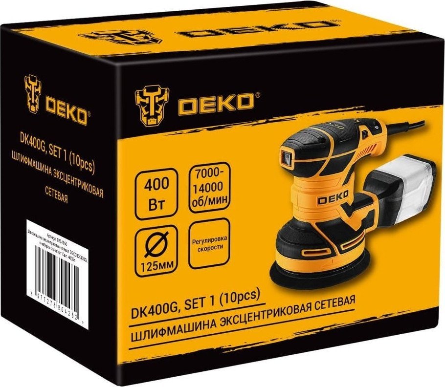 Шлифмашина Deko DK400G 085-1056