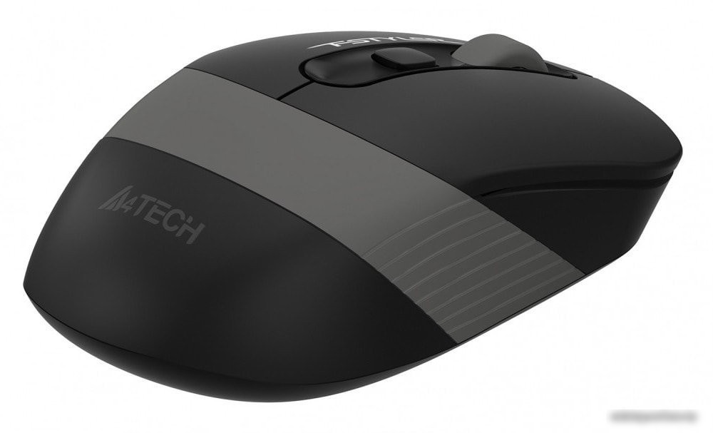 Мышь A4Tech Fstyler FG10S (черный/серый)