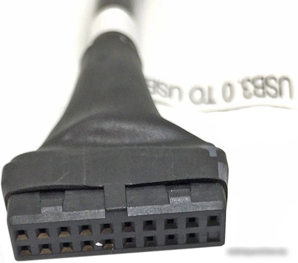 Кабель Espada 10pinMto20pinF