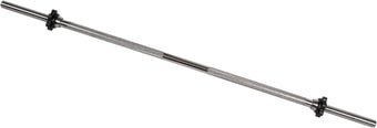 Гриф для штанги MB Barbell Прямой 1250 мм (с гайками)