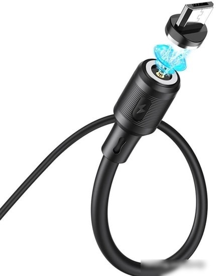 Кабель Hoco X52 Sereno USB to Micro-USB 1 м (черный)