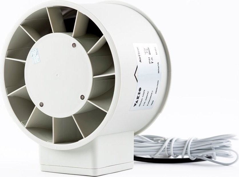 Осевой вентилятор Vakio AirFlow 125PE