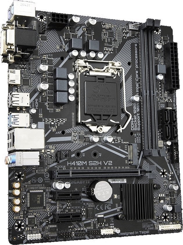 Материнская плата Gigabyte H410M S2H V2 (rev. 1.9/2.1)