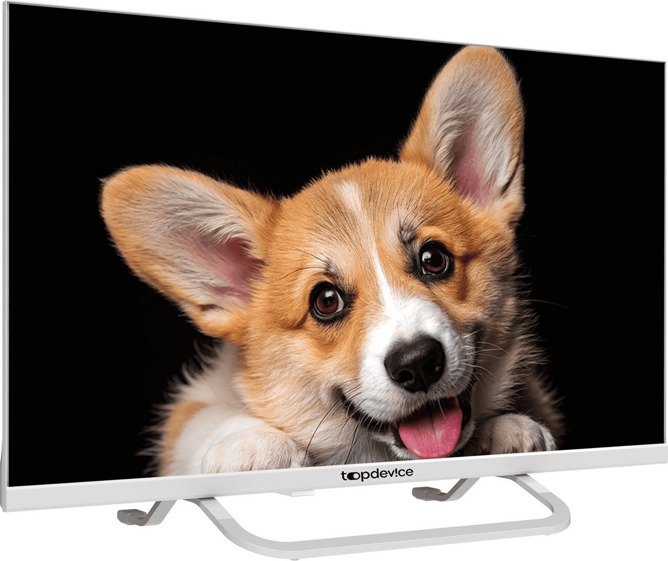Телевизор Topdevice 24" SMART TV YаOS 03 (белый)