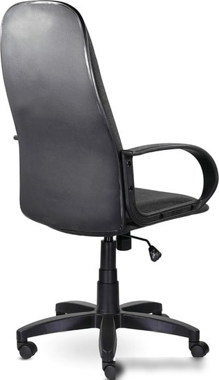Кресло Brabix Praktik EX-279 (ткань/кожзам, серый)