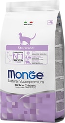 Корм для кошек Monge Sterilised Rich in Chicken 1.5 кг