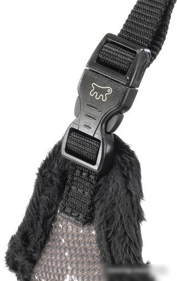 Шлея Ferplast Nikita Fur XL 75468981 (коричневая с мехом)